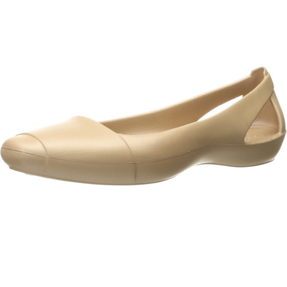 Crocs • New SOLD OUT Sienna Flat in Gold